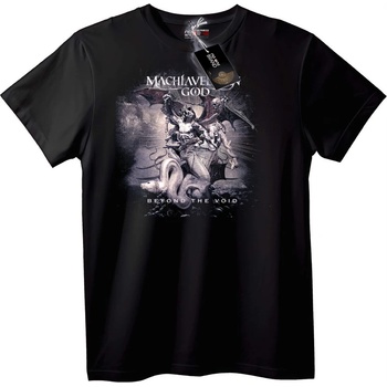 NOONEBRAND Тениска Макиавел Бог - 2XL, Black