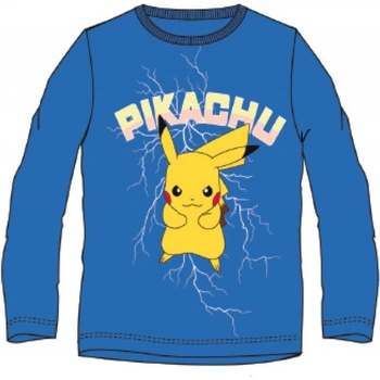 Image 1 of Setino Тениска с дълъг ръкав Покемон, синя Размер - деца: 138