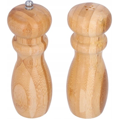 Excellent Houseware Slánka a pepřenka přírodní