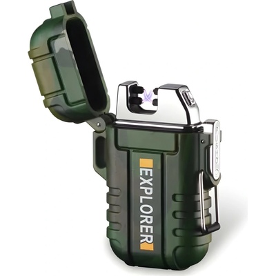 HARAHU Elektrický s USB nabíjaním AR-25714 Zelená