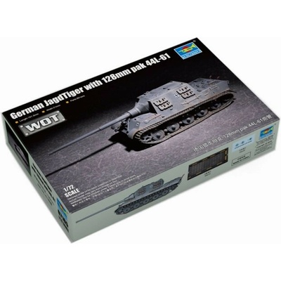 Trumpeter JagdTiger with 128mm pal 44L-61 1:72