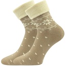 Lonka dámské teplé ponožky 2 páry Frotana angora