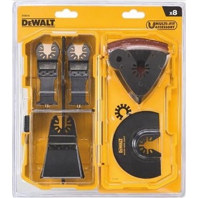 DeWALT DT20731 8-dielna súprava príslušenstva pre osilačné náradie
