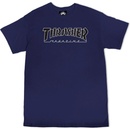 Thrasher Outlined navy black