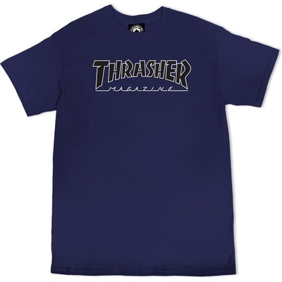 Thrasher Outlined navy black