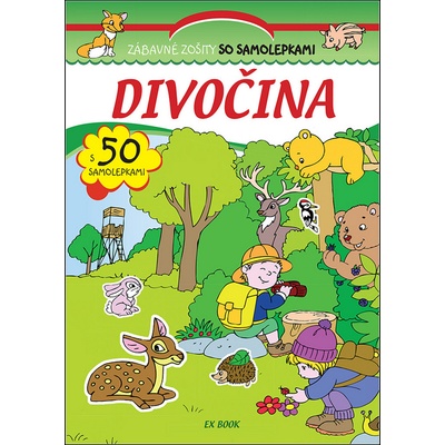 Divočina s 50 samolepkami
