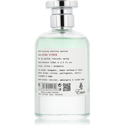 Emir Ultra Citrus Factory Edition parfémovaná voda pánská 100 ml