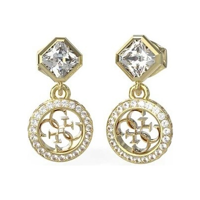 GUESS Náušnice 4G Crush 4154 JUBE04154JWYGT/U