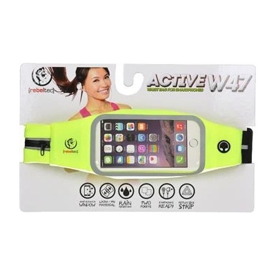 Pouzdro REBELTEC WAIST ACTIVE do 4,7" yellow