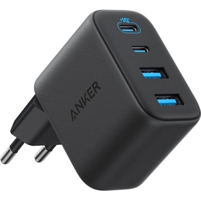Anker Захранване за ел. мрежа за лаптопи, смартфони и таблети с 2xUSB-C и 2xUSB-A изходи - Anker Zolo Fast Wall Charger PD 50W (черен) (A121EG11)