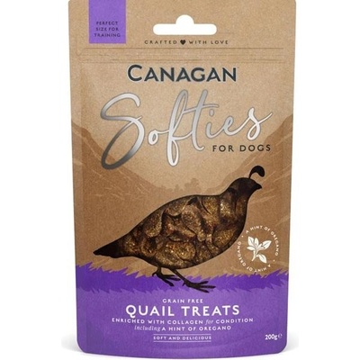 Symply Pet Foods Ltd Canagan Softies Dog Snack Quail 200 g