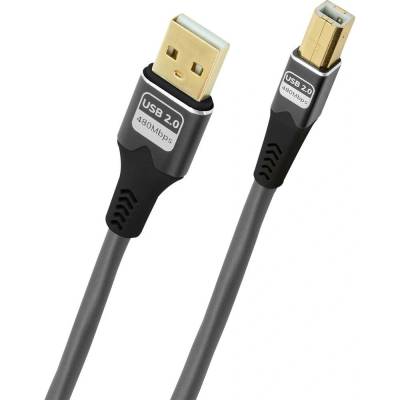Oehlbach D1C9376 USB 2.0 USB-A zástrčka USB-B zástrčka 3m antracitový