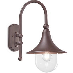 Polaris Outlet Фасаден стенен аплик Cima Coffee в класически винтидж стил (IP44) | Цена 74, 14€
