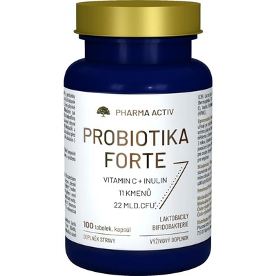 PHARMA ACTIV CZECH Probiotika Forte 100 tobolek