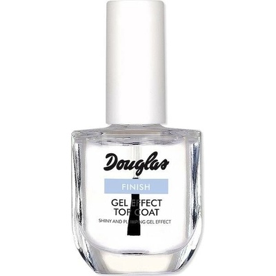 Douglas Collection - Make-Up Gel Effect Top Coat Top coat na nehty 10 ml Bílá unisex