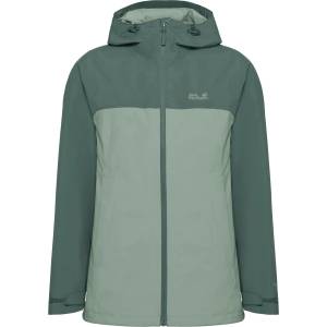 Jack Wolfskin Дамско 3-в-1 яке Jack Wolfskin Women's Moonrise 2 3in1 Jacket 3-in-1 jacket - Green Zinnia (104-6937-0213)