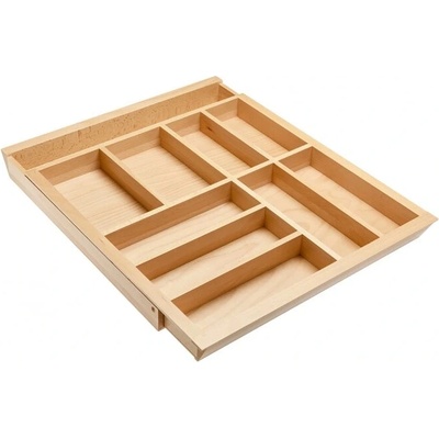 IN-DURO Příborník dřevěný REGUL nastavitelná šířka (51,2 - 95 cm), hloubka 47 cm, buk – Hledejceny.cz