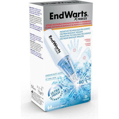 EndWarts Freeze plyn na odstránenie bradavíc 1x7,5 g