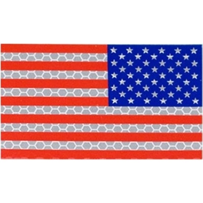 MILITARY RANGE Nášivka IFF IR vlajka USA VELCRO reverzní BAREVNÁ