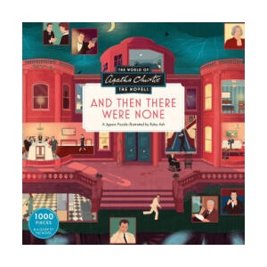 The World of Agatha Christie and Then There Were None 1000 Piece Puzzle: Illustrated by Ruby Ash (2025)