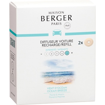 Maison Berger Paris Аромати за дифузер за автомобил Ocean Breeze (6415)