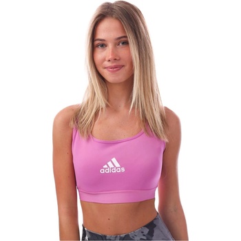 adidas Powerreact Medium Support Sports Bra - Lilac