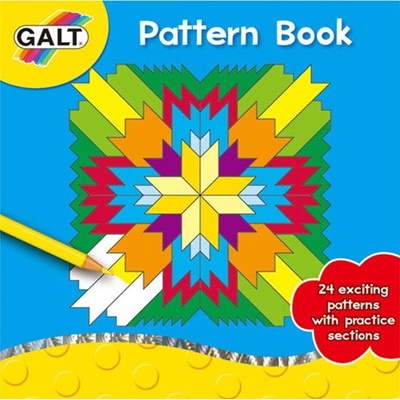 Galt Toys Galt - Книжка с мозайки за оцветяване