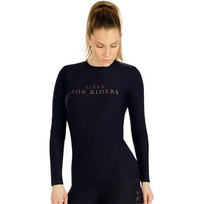 Litex Triko dámské tm. modré s nápisem – Zboží Mobilmania