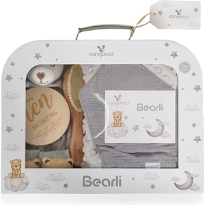 Cangaroo Подаръчен комплект 6 в 1 Cangaroo - Bearli, Сив (112141) - kindermarket