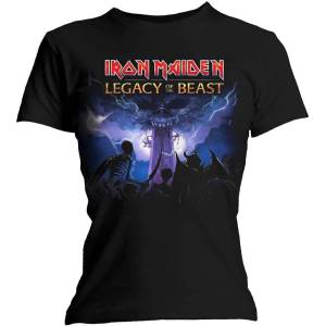 Iron Maiden Legacy Army (Skinny Fit) Black L Дамски Риза (IMTEE58LB03)