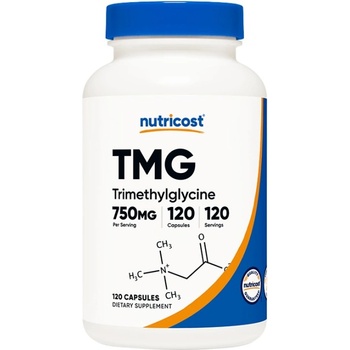 Nutricost TMG 750 mg | Trimethylglycine [120 капсули]
