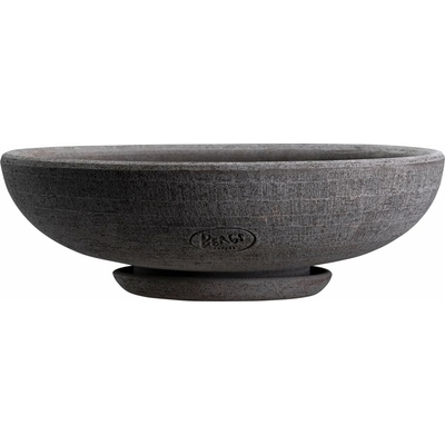 Bergs Potter AG30S kvetináč Ada s podstavcom 30 cm sivý