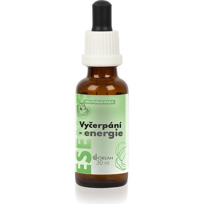 Bachove esencie Vyčerpanie energie 30 ml