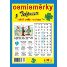 Osmisměrky z Telpresu luští celá rodina 2/2025 - 249 osmisměrek - Telpres