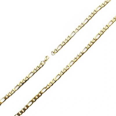 BM Jewellery Pánský zlatý řetěz z chirurgické oceli S762040