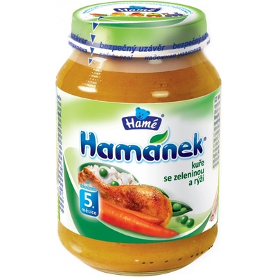 Hamánek Kura so zeleninou a ryžou 6 x 190 g