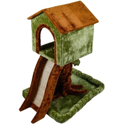 Nobleza - Драскалка за котки 73, 5x66x47 см къща (AI1094)