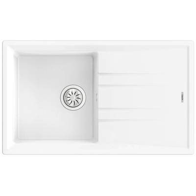 Teka Мивка Teka Stone 50 B-TG, Гранит, Обръщаема, За шкаф, 50 см, Бял (115330019)