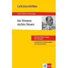 Lektürehilfen Erich Maria Remarque Im Westen nichts Neues