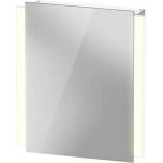 Duravit Ketho. 2 - Шкаф огледало с LED осветление, 70x60x16 см, 1 врата, панти отдясно K27135R00001000 (K27135R00001000)