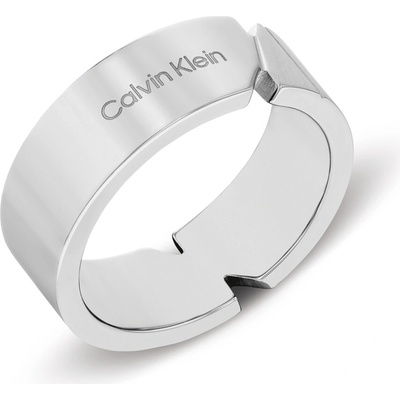 Calvin Klein Pánsky oceľový prsteň Electric 35100007