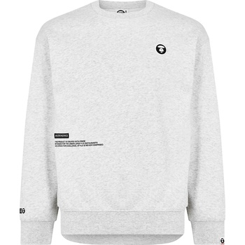 AAPE Блуза AAPE Moon Face Sweatshirt - Grey WH2