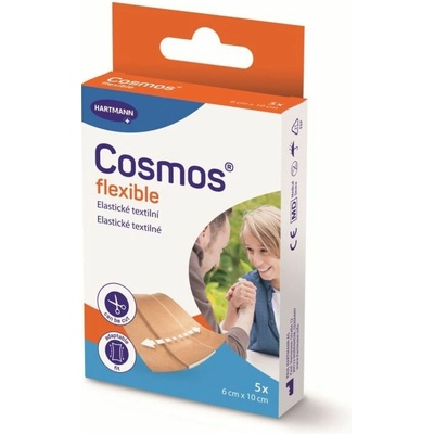Cosmos flexible pružná náplast 6 x 10 cm 5 ks