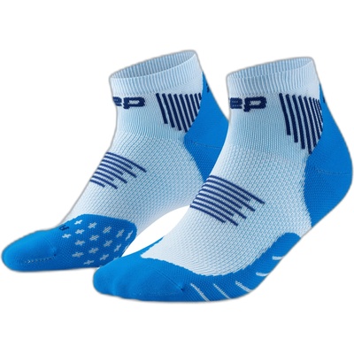 CEP Kotníkové ponožky 5.0 dámské blue/ice
