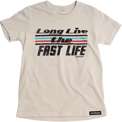 Fasthouse Youth Anthem Tee Heather Dust