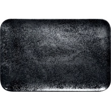 Papstar CARBON Obdélníkový talíř 33 x 27 cm