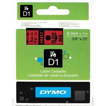DYMO D1 9mmx7m черна/червена лента за етикетиращи машини NDY0720720 (NDY0720720)