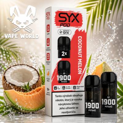 SYX Bar Coconut Melon 20 mg POD 2ks
