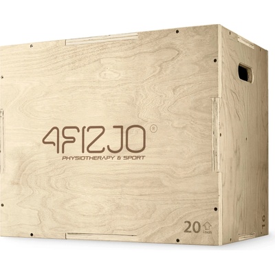 4FIZJO Plyometrický box 40 x 60 x 50