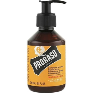 Proraso Wood and Spice Подхранващ шампоан за брада, 200 ml